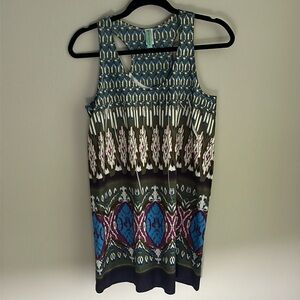 Multicolored Shirt Dress